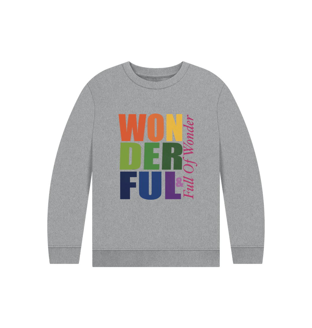 Athletic Grey Children's Wonderful Jumper