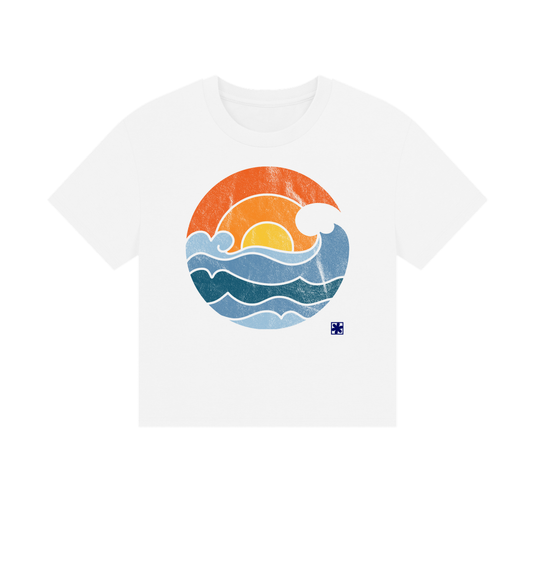 White Printed T-shirt