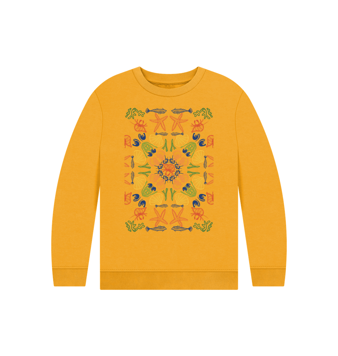 Mustard Children's Rockpool Jumper