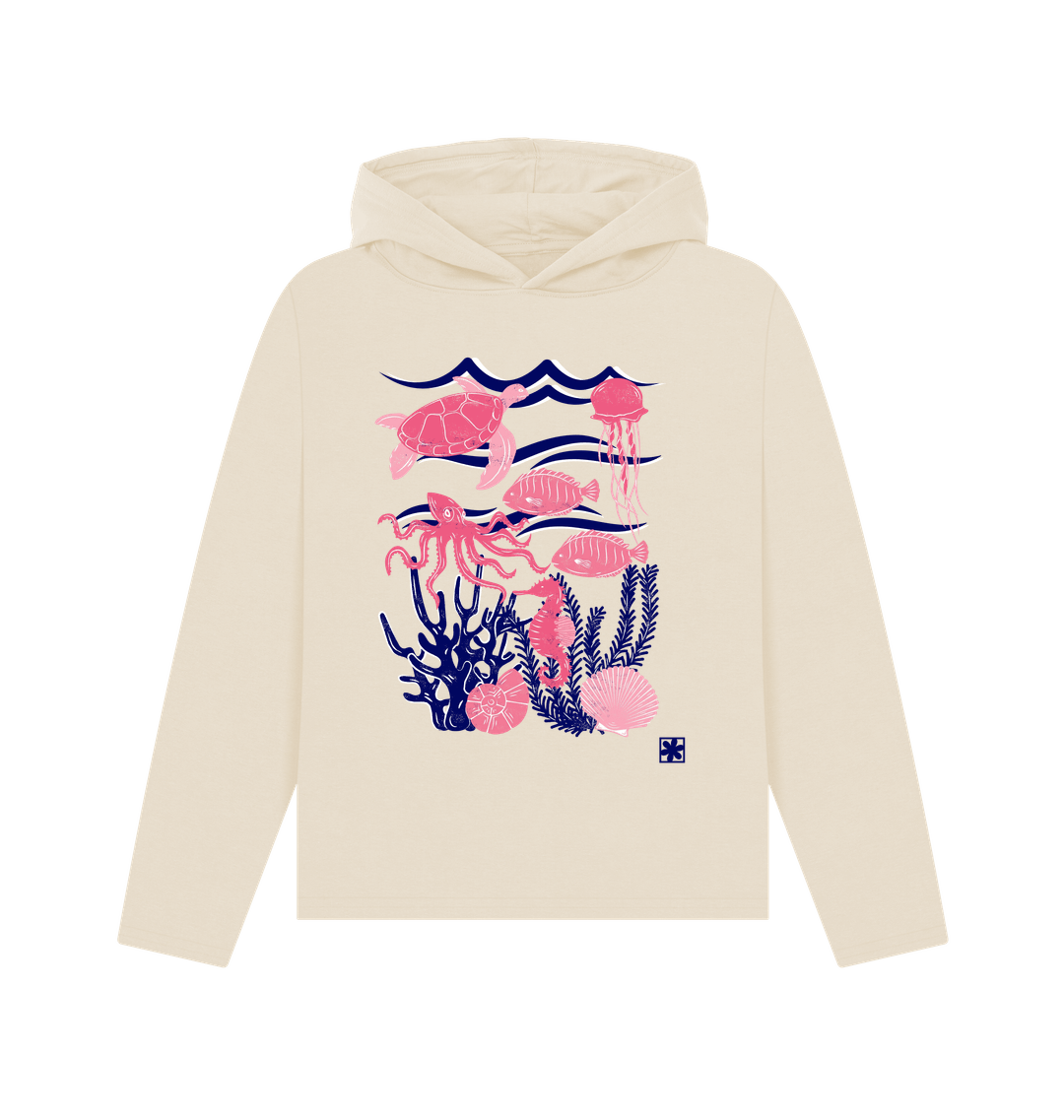 Oat Printed Hoody