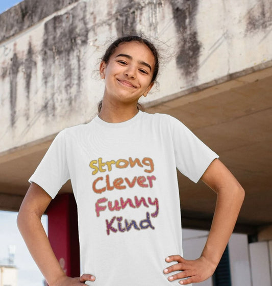 Children's Strong Clever Funny Kind T-shirt
