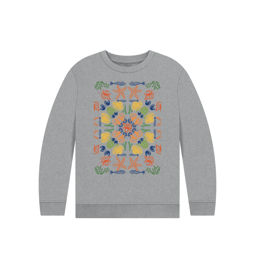 Athletic Grey Children's Rockpool Jumper