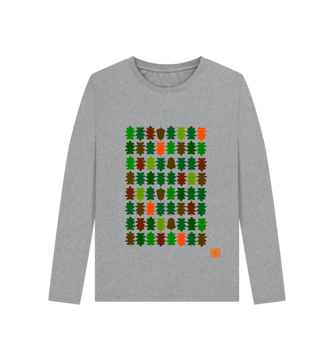 Athletic Grey Printed Long Sleeve T Shirt
