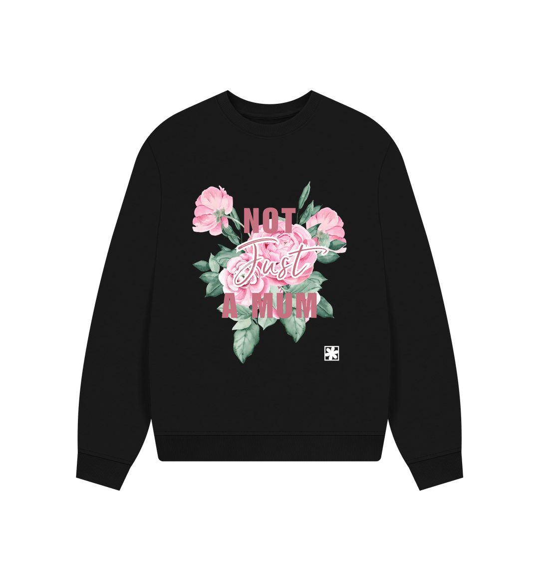 Black Printed Sweater