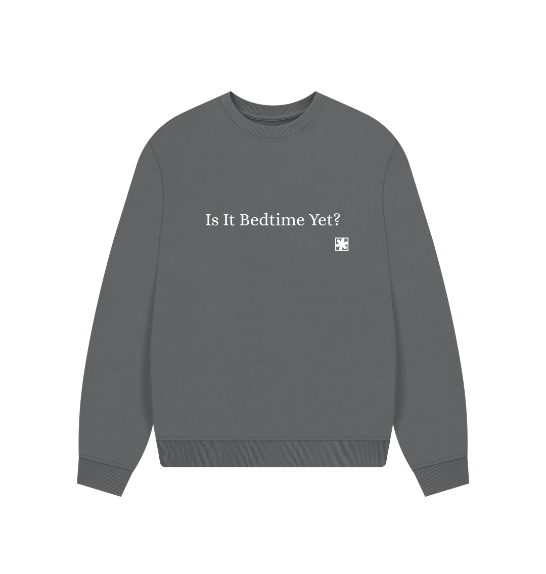Slate Grey Printed Sweater