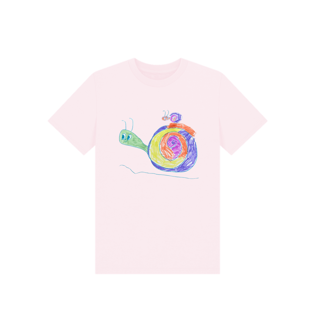Pink Printed Kids T-Shirt
