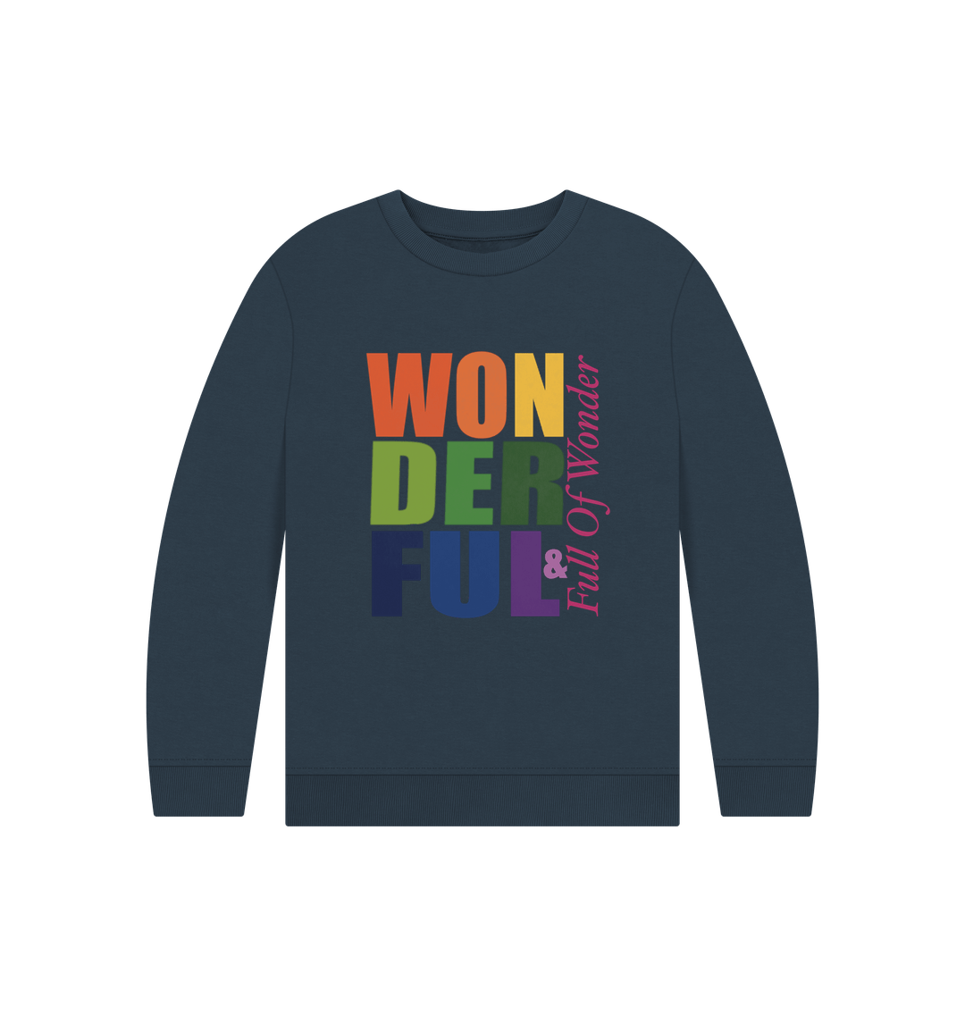 Navy Blue Children's Wonderful Jumper