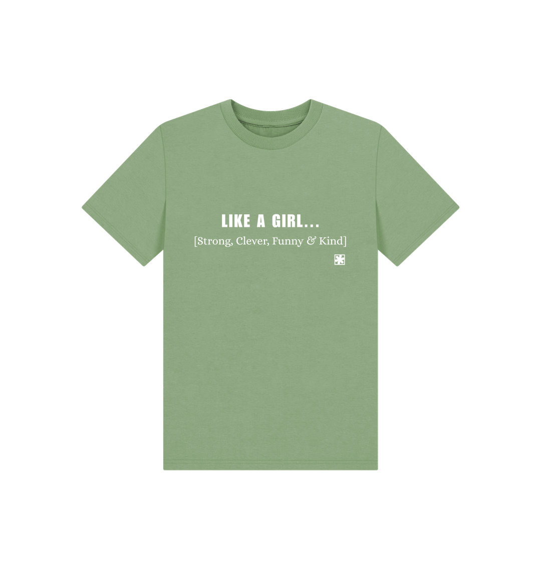 Sage Printed Kids T-Shirt