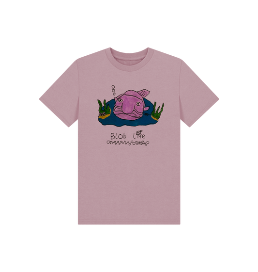 Mauve Printed Kids T-Shirt