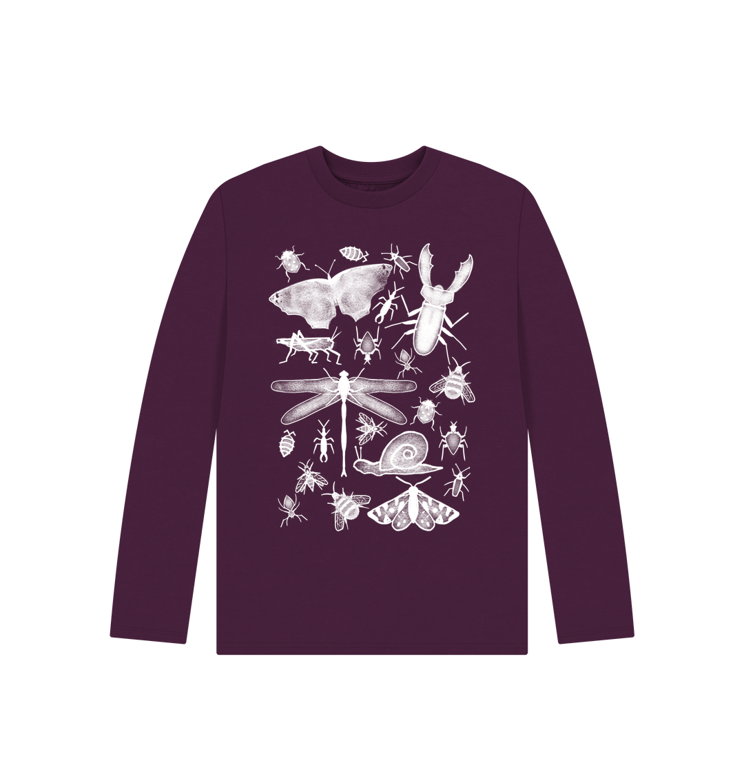 Purple Children's Bugs T-shirt