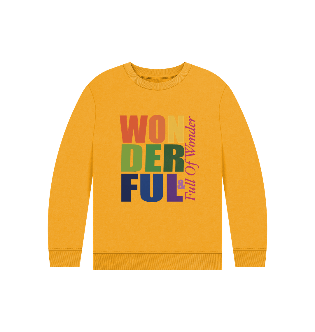 Mustard Children's Wonderful Jumper