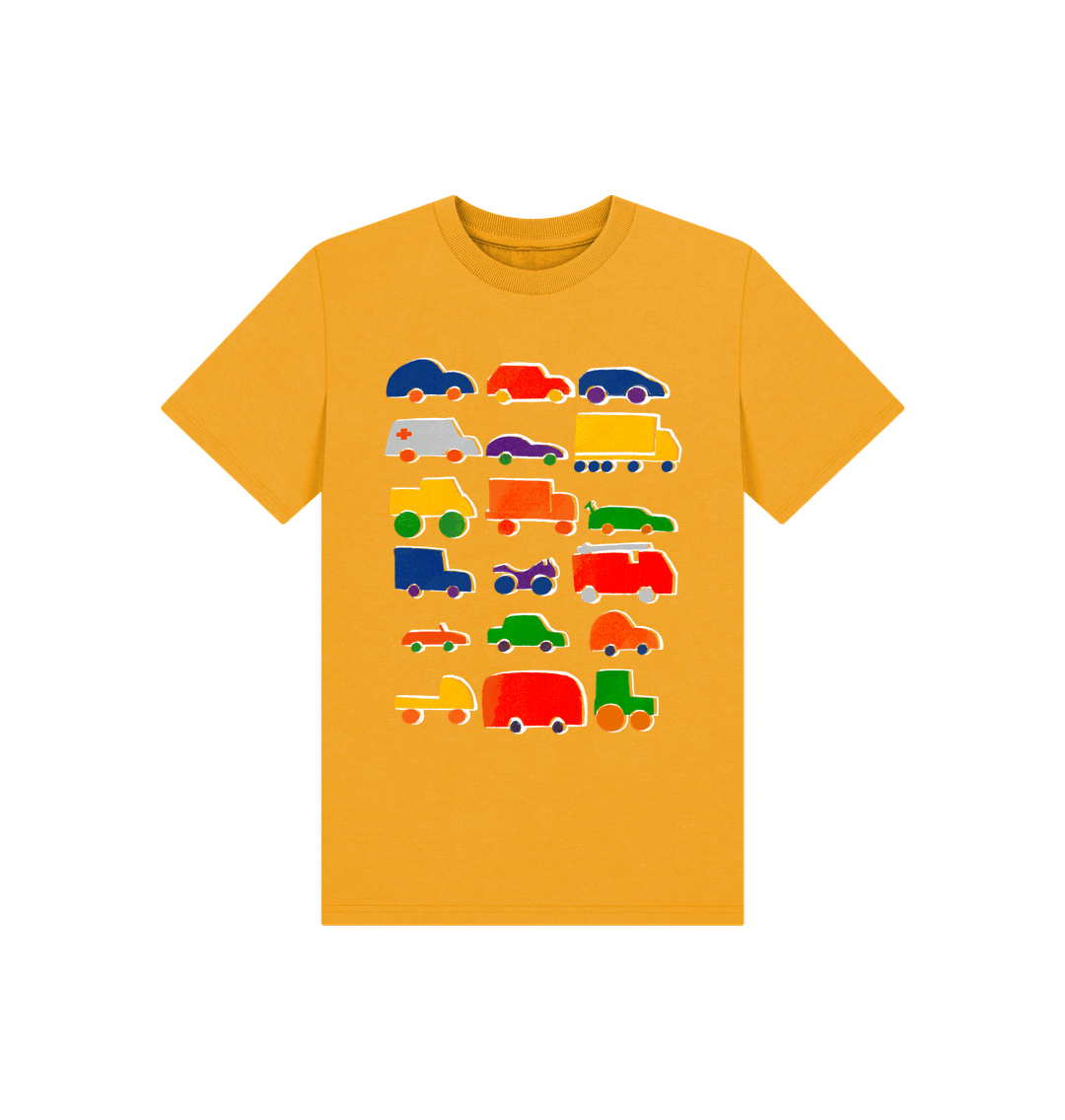 Mustard Children's Transport T-shirt