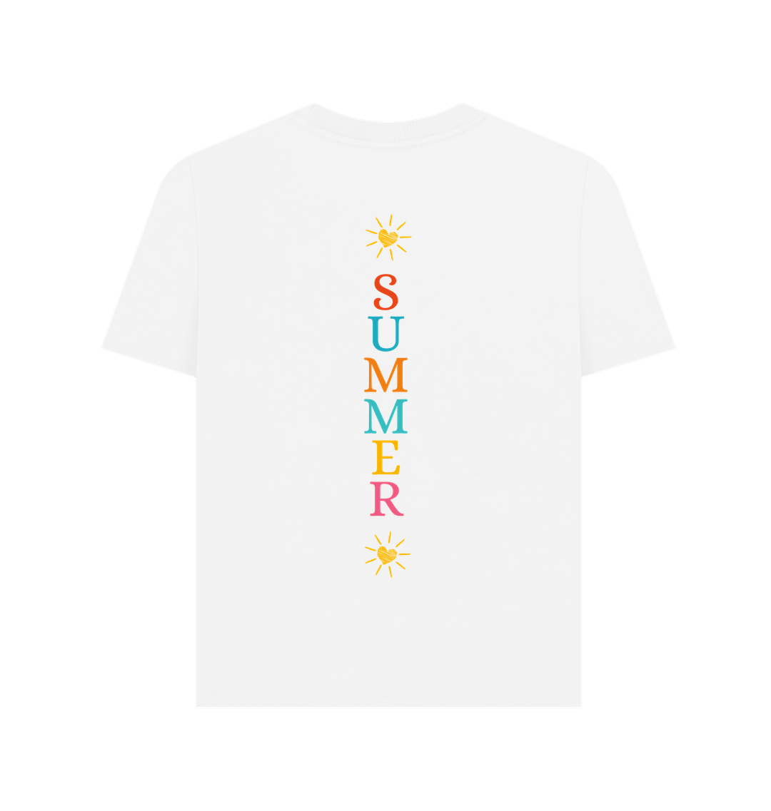White Printed T-shirt