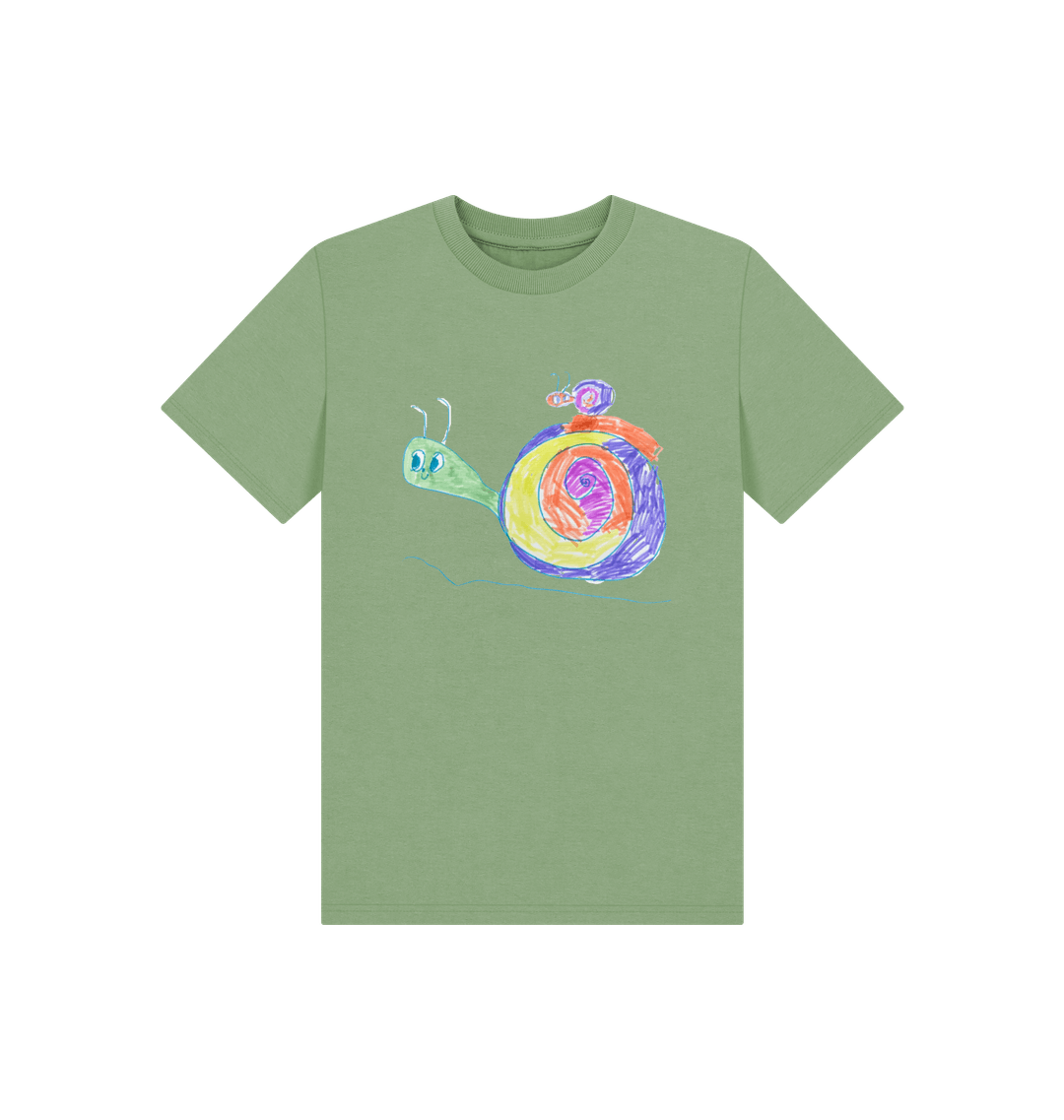 Sage Printed Kids T-Shirt