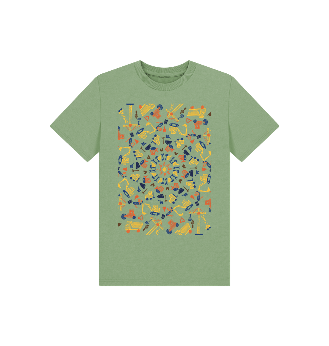 Sage Children's Construction T-shirt