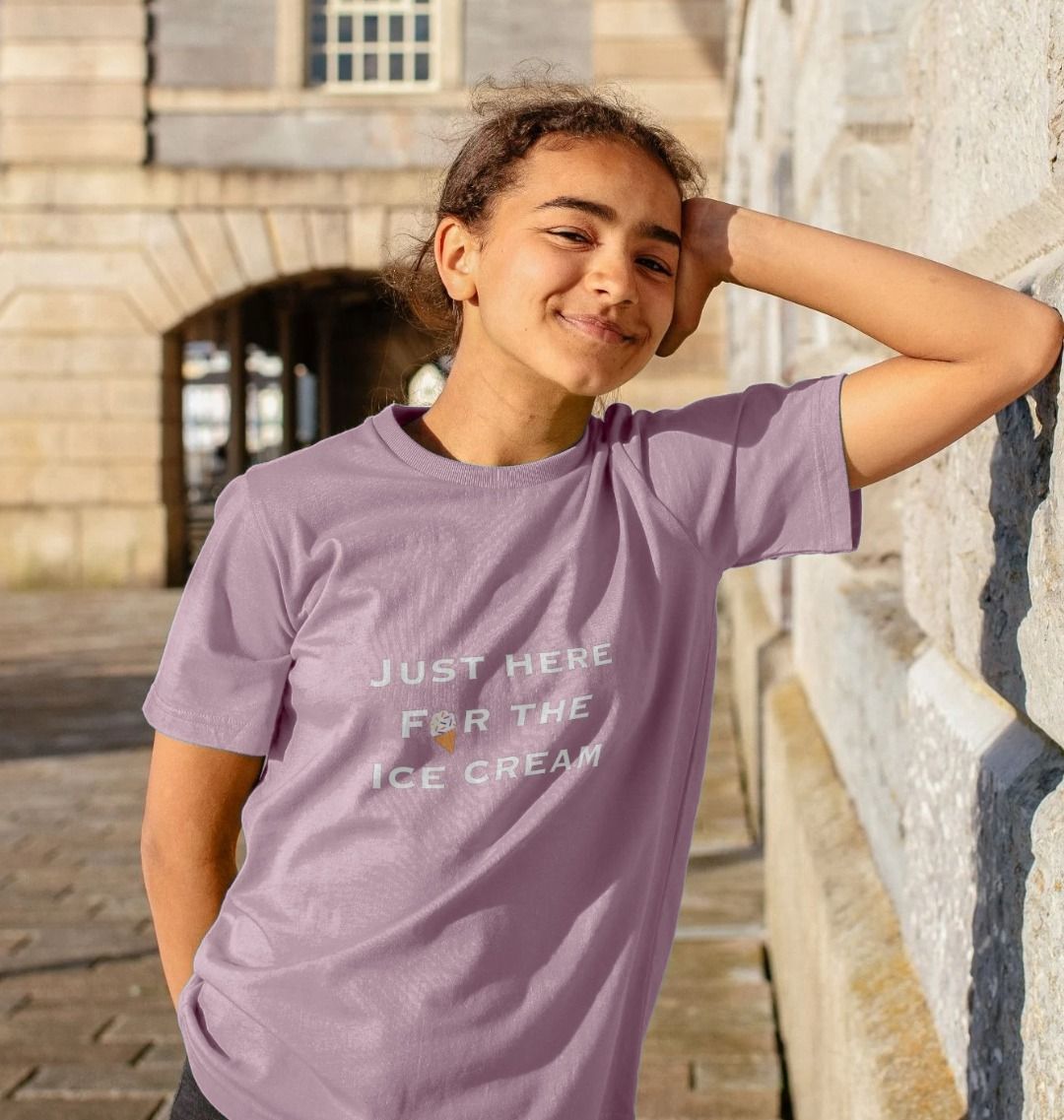 Children's Just Here For The Ice Cream T-shirt