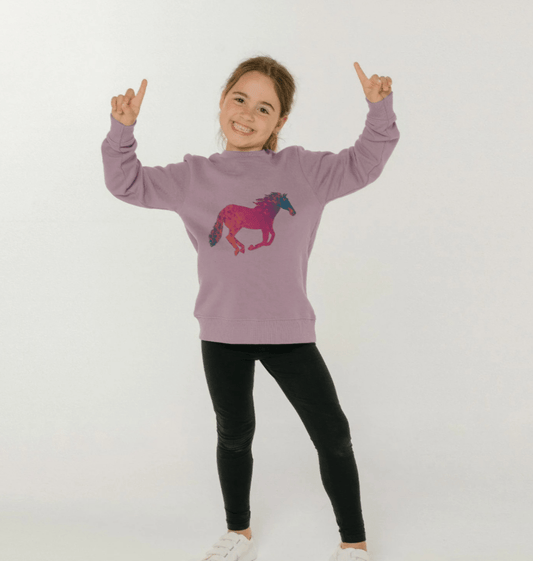 Children's Graffiti Horse Jumper