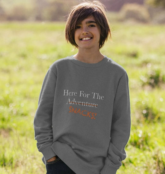Children's Here For The Snacks Jumper