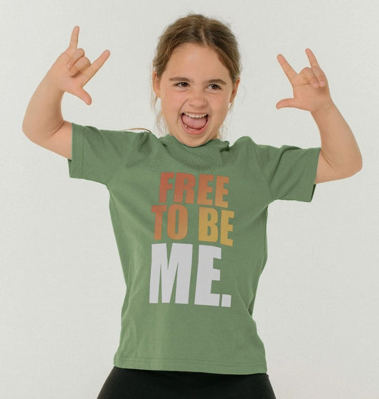 Children's Free To Be Me T-shirt