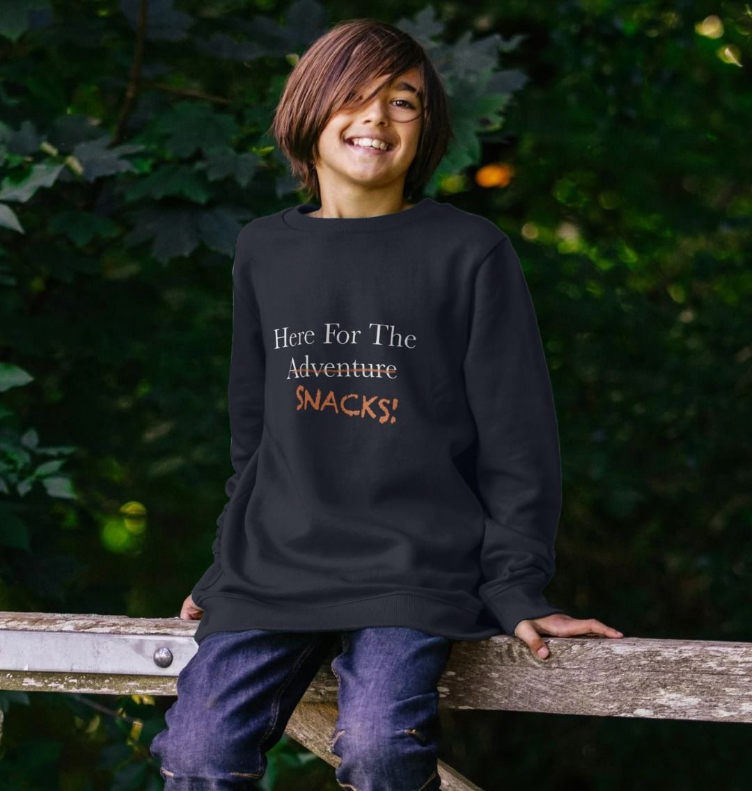 Children's Here For The Snacks Jumper